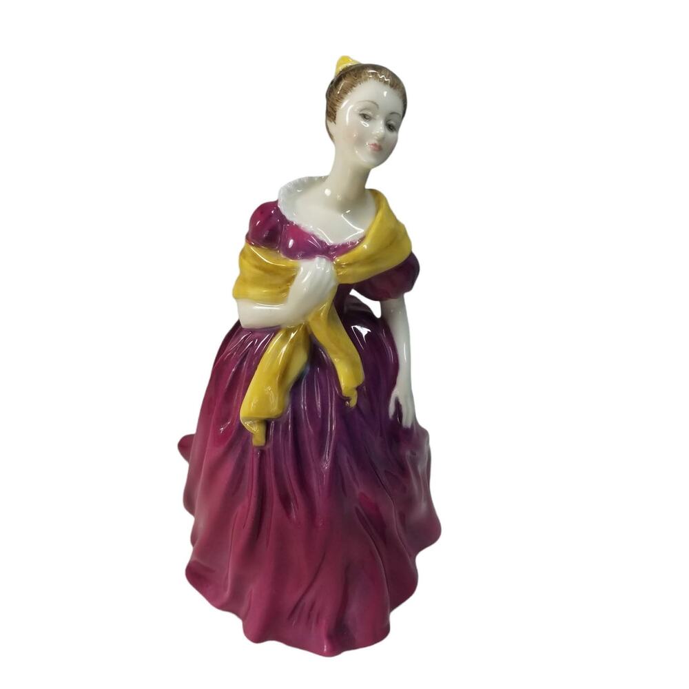 Vintage ROYAL DOULTON -ADRIENNE-HN 2152 LADY FIGURINE 1963 Bone China